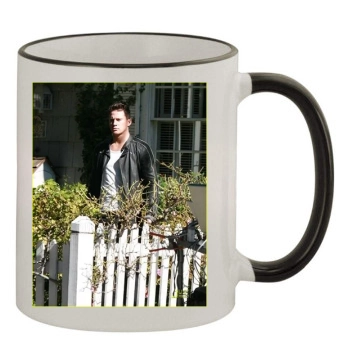 Channing Tatum 11oz Colored Rim & Handle Mug