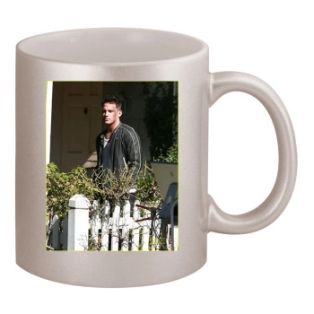 Channing Tatum 11oz Metallic Silver Mug