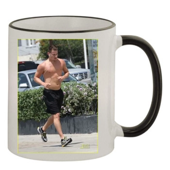 Channing Tatum 11oz Colored Rim & Handle Mug