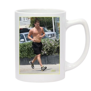 Channing Tatum 14oz White Statesman Mug