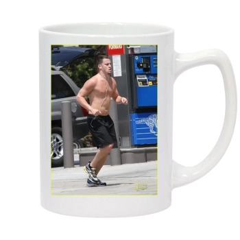 Channing Tatum 14oz White Statesman Mug