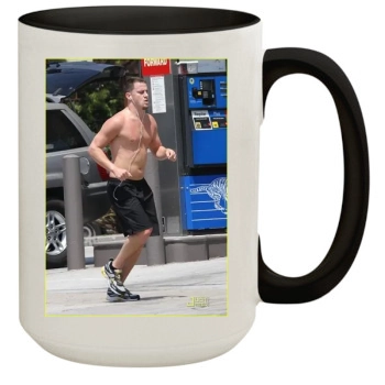 Channing Tatum 15oz Colored Inner & Handle Mug