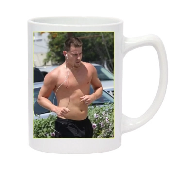 Channing Tatum 14oz White Statesman Mug