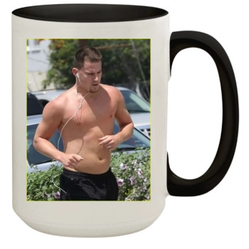 Channing Tatum 15oz Colored Inner & Handle Mug