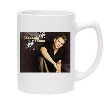 Channing Tatum 14oz White Statesman Mug