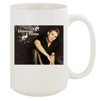 Channing Tatum 15oz White Mug