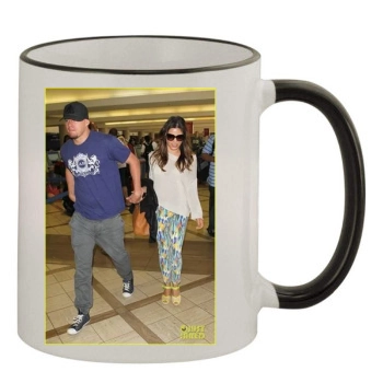 Channing Tatum 11oz Colored Rim & Handle Mug