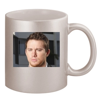 Channing Tatum 11oz Metallic Silver Mug