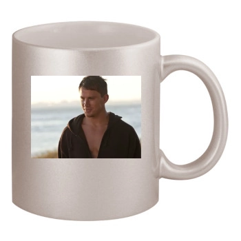 Channing Tatum 11oz Metallic Silver Mug