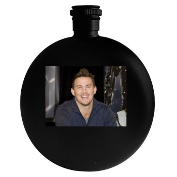 Channing Tatum Round Flask