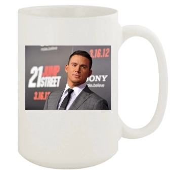 Channing Tatum 15oz White Mug