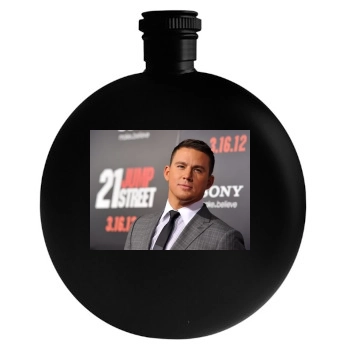 Channing Tatum Round Flask