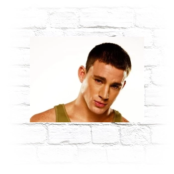 Channing Tatum Metal Wall Art