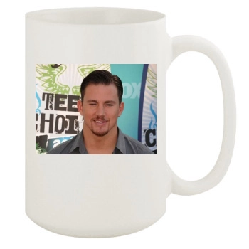 Channing Tatum 15oz White Mug