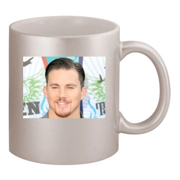 Channing Tatum 11oz Metallic Silver Mug