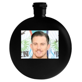 Channing Tatum Round Flask