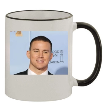 Channing Tatum 11oz Colored Rim & Handle Mug