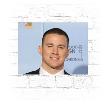 Channing Tatum Metal Wall Art