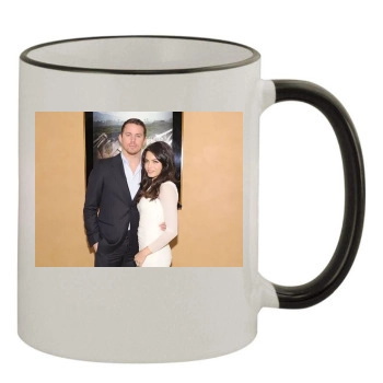 Channing Tatum 11oz Colored Rim & Handle Mug