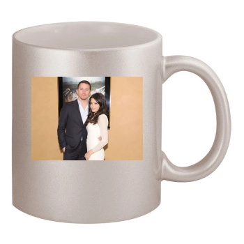 Channing Tatum 11oz Metallic Silver Mug