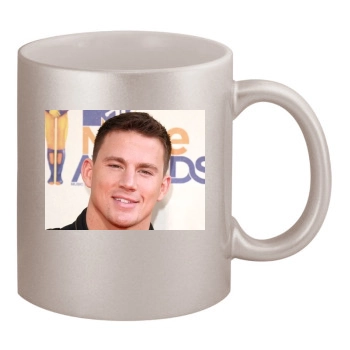 Channing Tatum 11oz Metallic Silver Mug