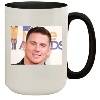 Channing Tatum 15oz Colored Inner & Handle Mug