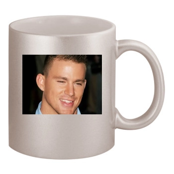 Channing Tatum 11oz Metallic Silver Mug