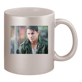 Channing Tatum 11oz Metallic Silver Mug