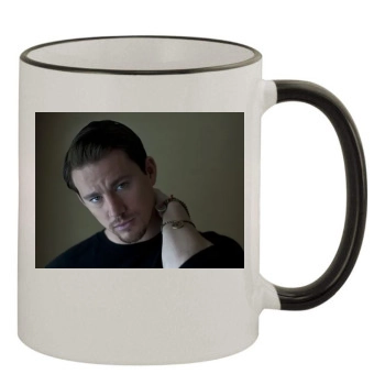 Channing Tatum 11oz Colored Rim & Handle Mug