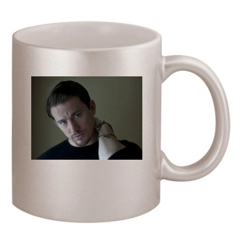 Channing Tatum 11oz Metallic Silver Mug