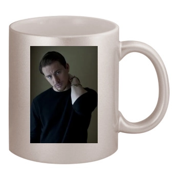 Channing Tatum 11oz Metallic Silver Mug