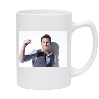 Channing Tatum 14oz White Statesman Mug