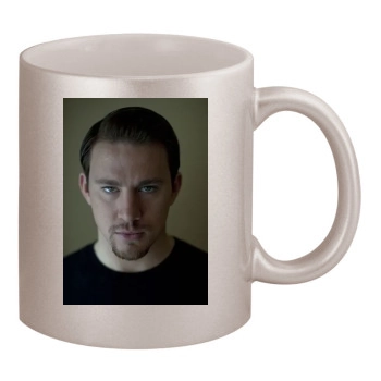 Channing Tatum 11oz Metallic Silver Mug