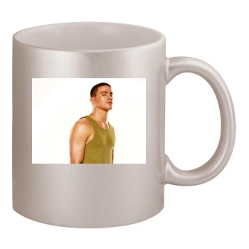 Channing Tatum 11oz Metallic Silver Mug