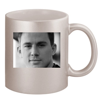 Channing Tatum 11oz Metallic Silver Mug