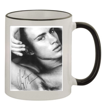 Channing Tatum 11oz Colored Rim & Handle Mug