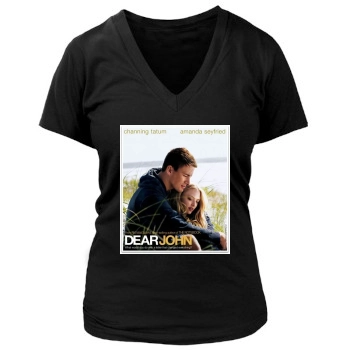 Channing Tatum Women's Deep V-Neck TShirt