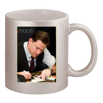 Channing Tatum 11oz Metallic Silver Mug