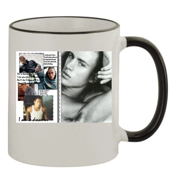 Channing Tatum 11oz Colored Rim & Handle Mug