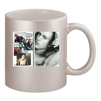 Channing Tatum 11oz Metallic Silver Mug