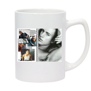 Channing Tatum 14oz White Statesman Mug