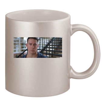 Channing Tatum 11oz Metallic Silver Mug