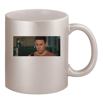 Channing Tatum 11oz Metallic Silver Mug