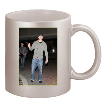 Channing Tatum 11oz Metallic Silver Mug