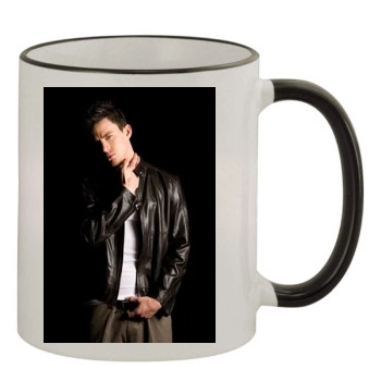 Channing Tatum 11oz Colored Rim & Handle Mug