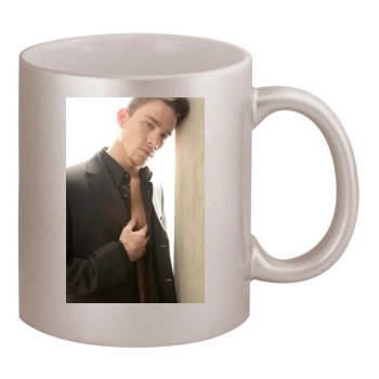 Channing Tatum 11oz Metallic Silver Mug