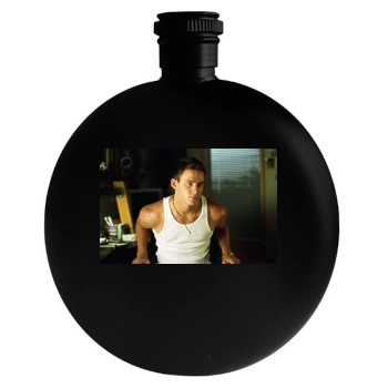 Channing Tatum Round Flask