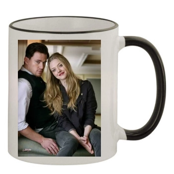 Channing Tatum 11oz Colored Rim & Handle Mug