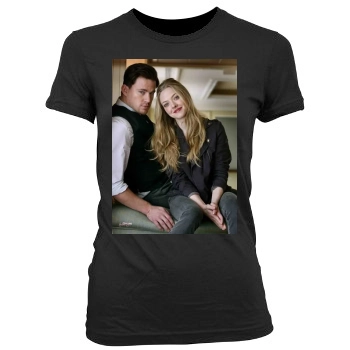 Channing Tatum Women's Junior Cut Crewneck T-Shirt