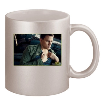 Channing Tatum 11oz Metallic Silver Mug